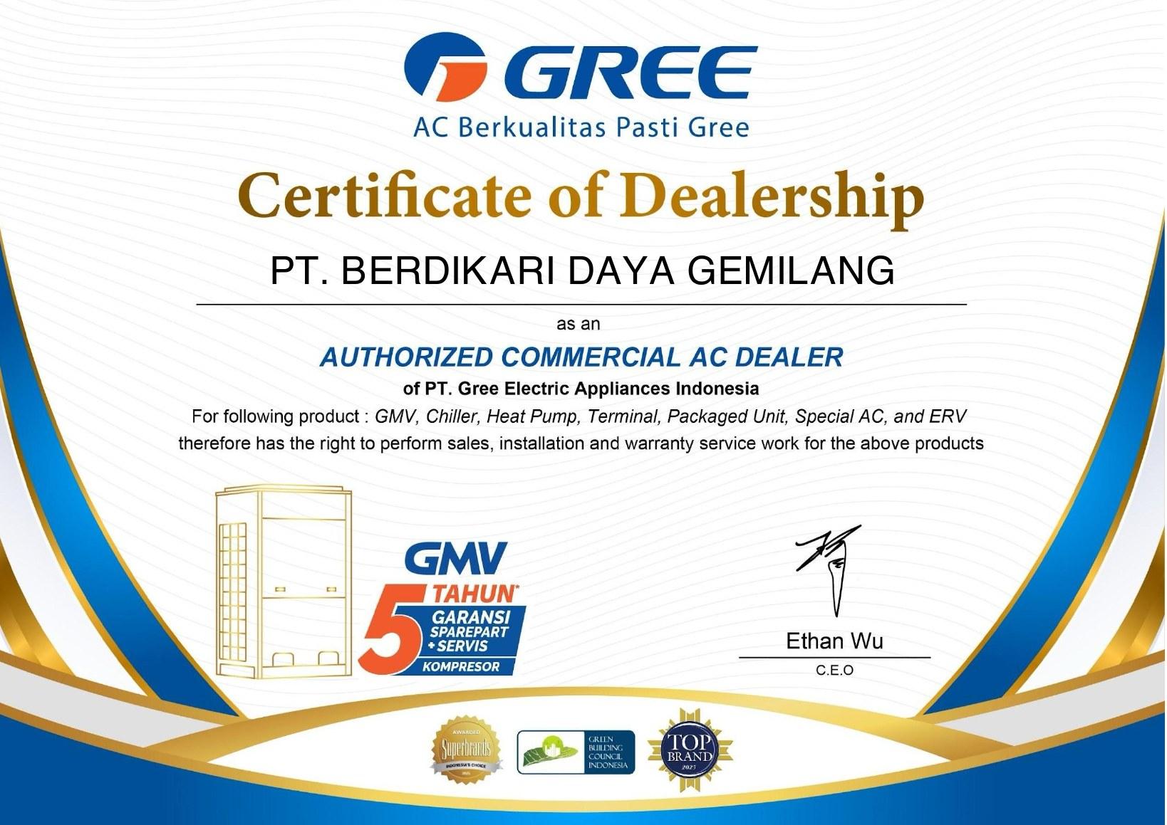 Gree Authorized Commercial AC Dealer